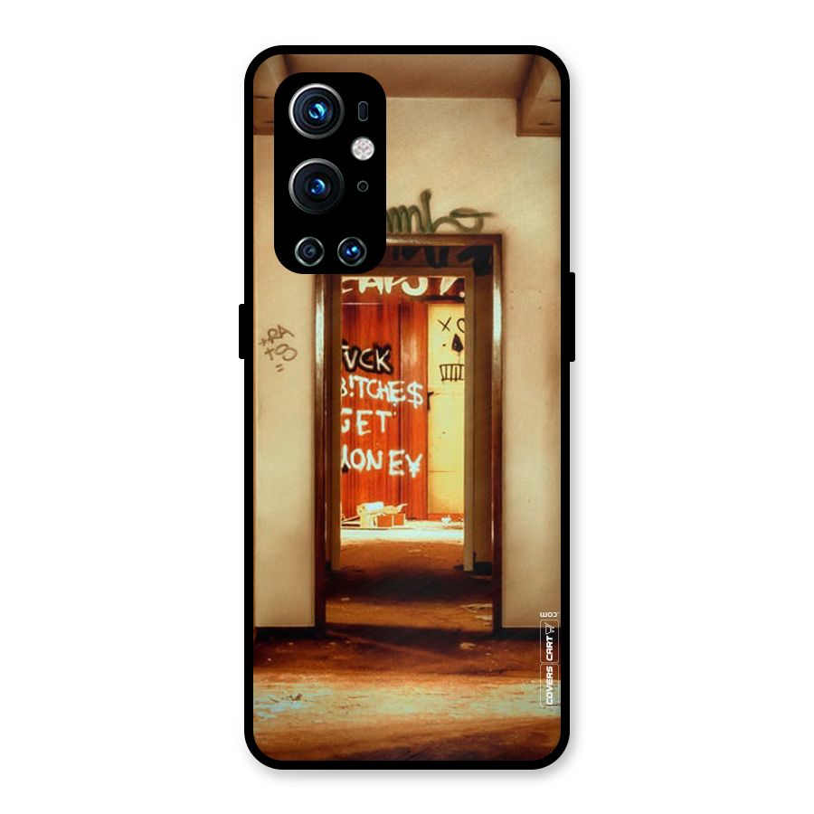 Grafitty Door Metal Back Case for OnePlus 9 Pro