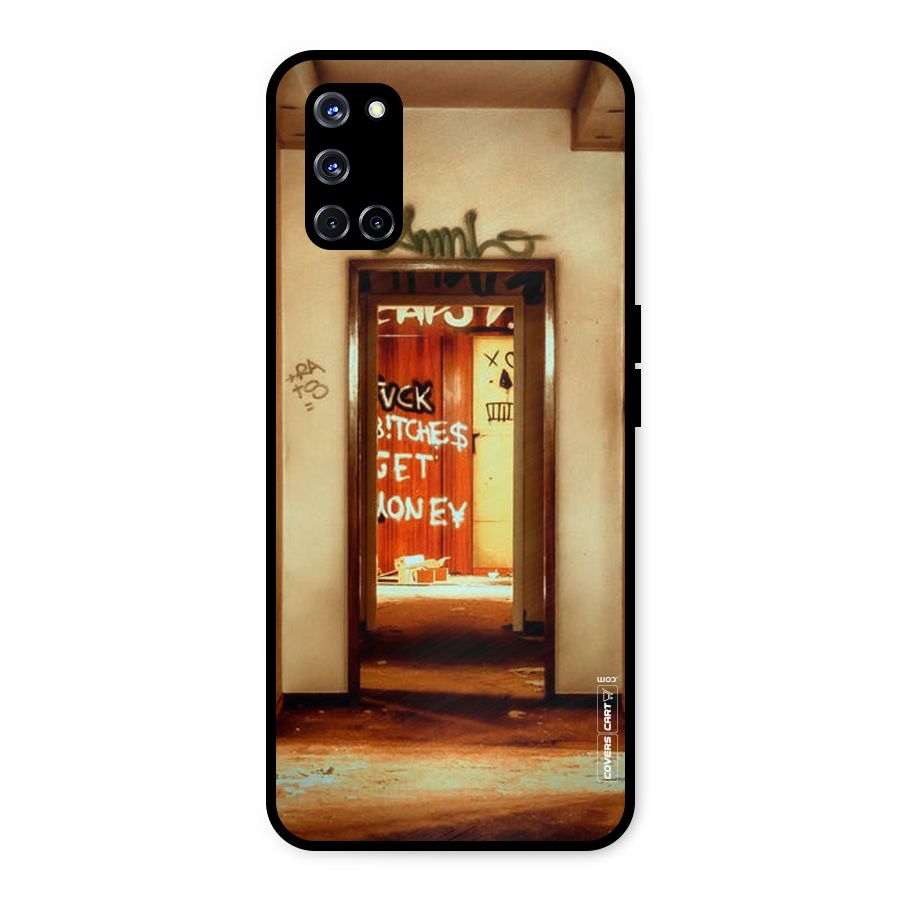 Grafitty Door Metal Back Case for Oppo A52