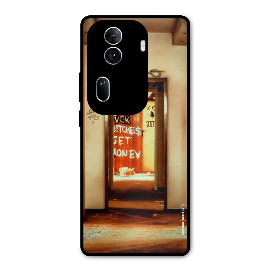 Grafitty Door Metal Back Case for Oppo Reno11 Pro 5G