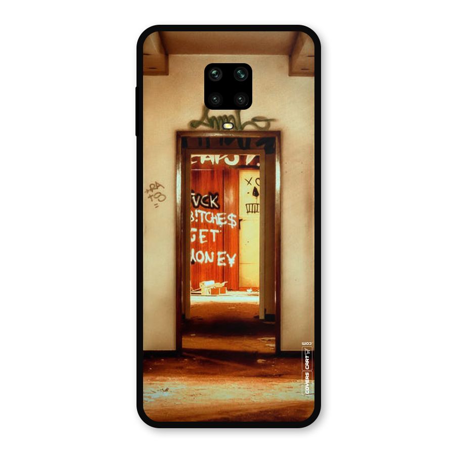 Grafitty Door Metal Back Case for Poco M2 Pro