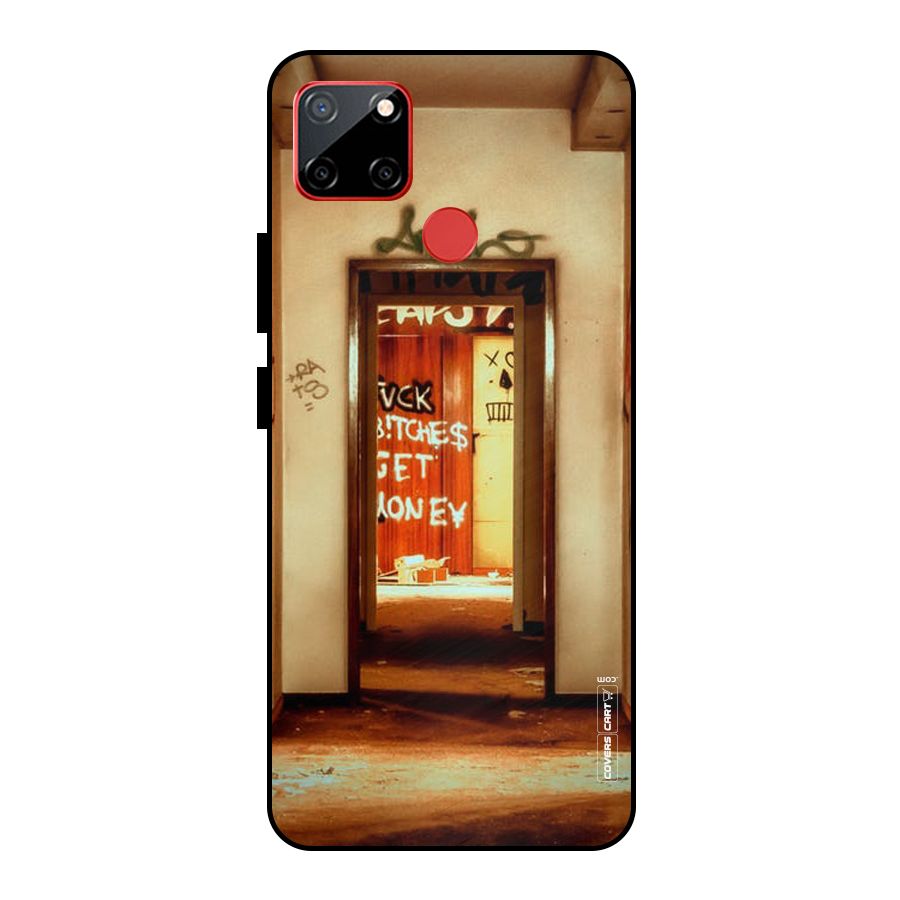 Grafitty Door Metal Back Case for Realme C12