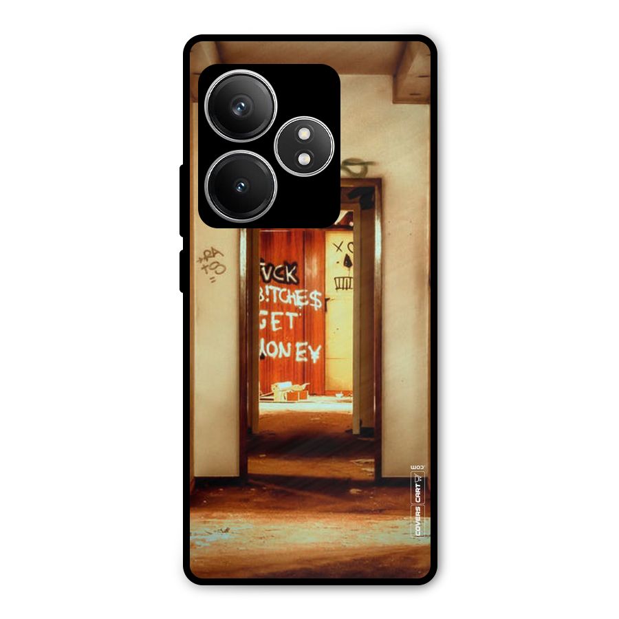 Grafitty Door Metal Back Case for Realme GT 6T