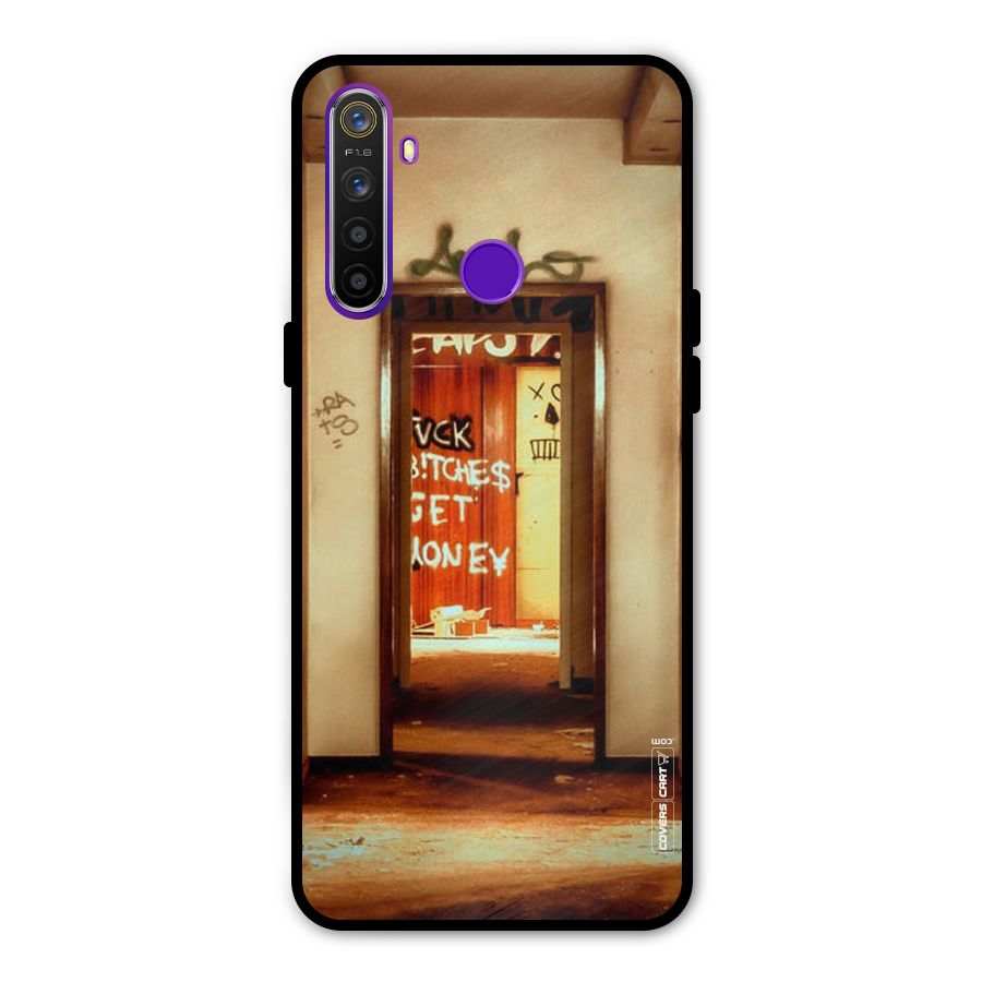 Grafitty Door Metal Back Case for Realme Narzo 10