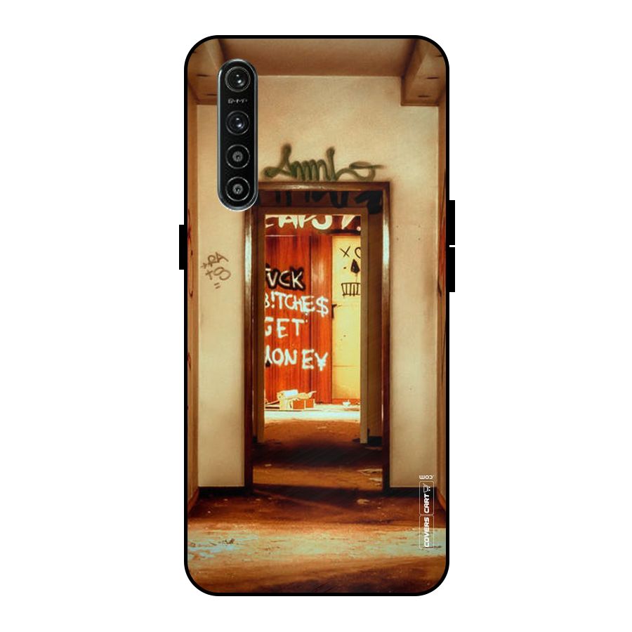 Grafitty Door Metal Back Case for Realme XT