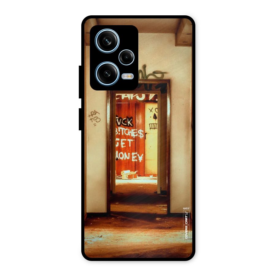 Grafitty Door Metal Back Case for Redmi Note 12 Pro