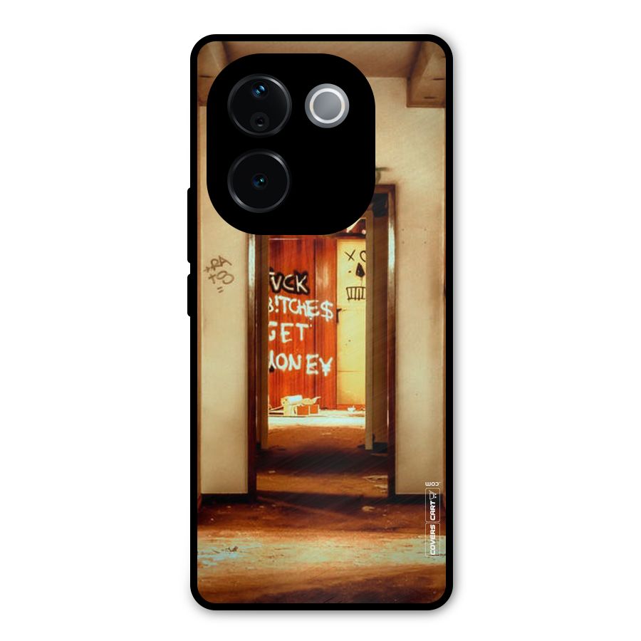 Grafitty Door Metal Back Case for Vivo T3 Pro