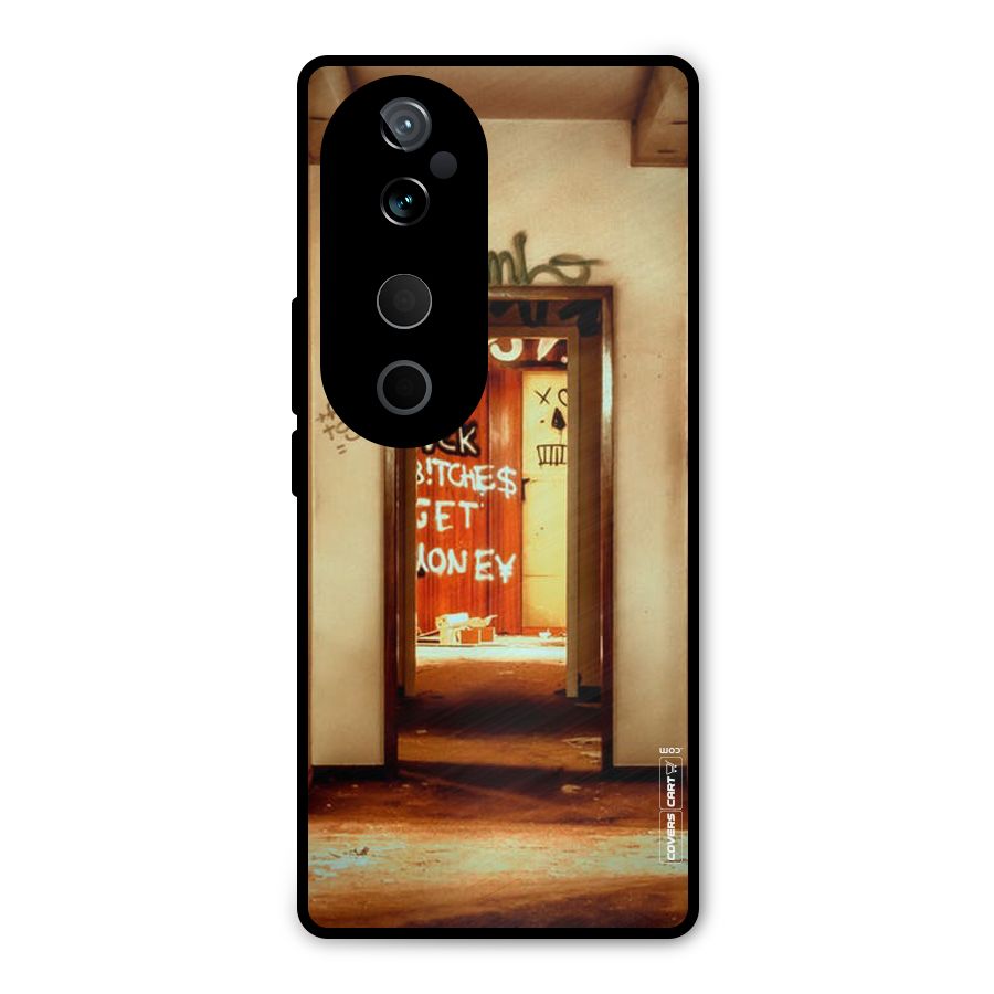Grafitty Door Metal Back Case for Vivo T3 Ultra