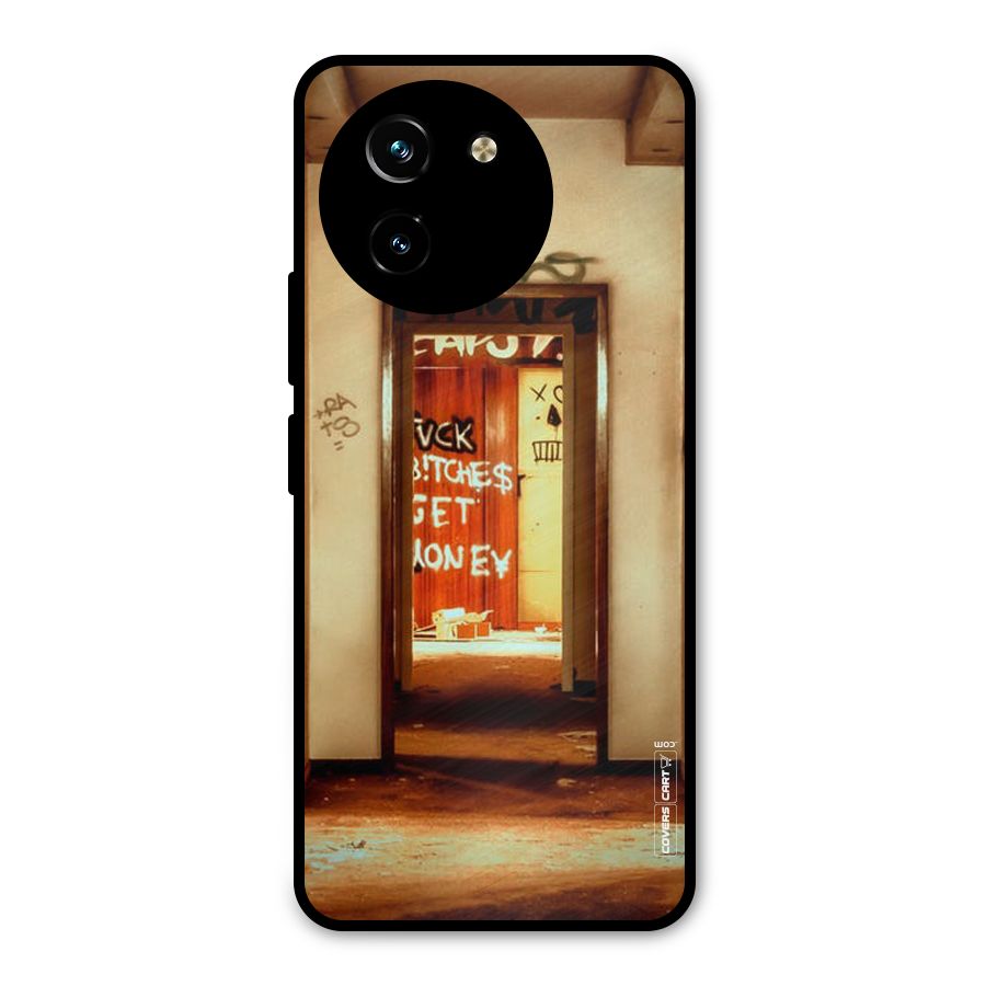 Grafitty Door Metal Back Case for Vivo T3x