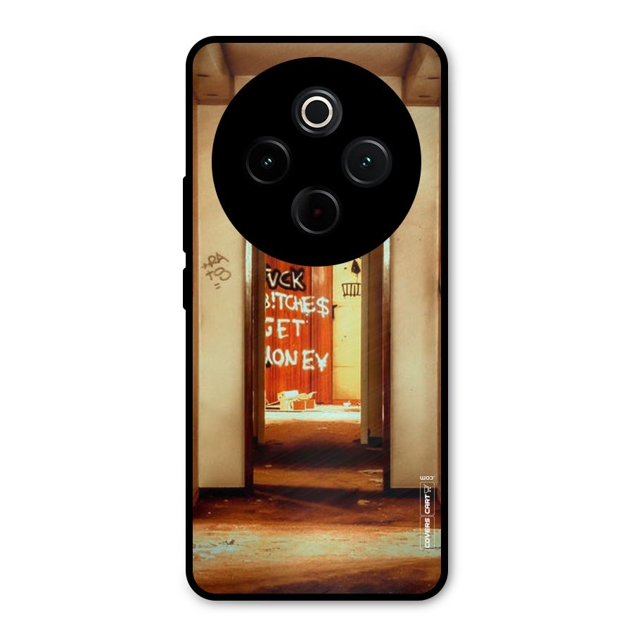 Grafitty Door Metal Back Case for Vivo T4