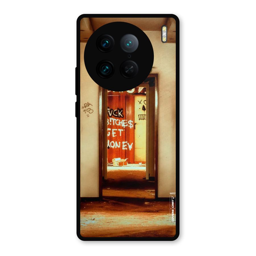 Grafitty Door Metal Back Case for Vivo X90 Pro