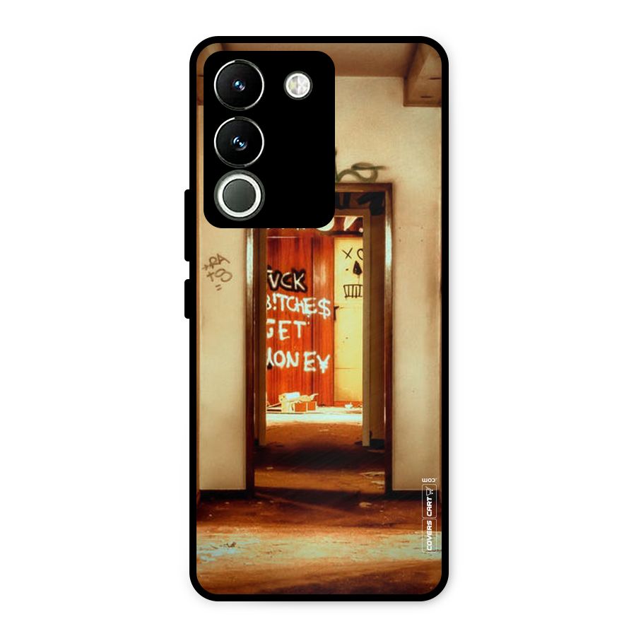 Grafitty Door Metal Back Case for Vivo Y200