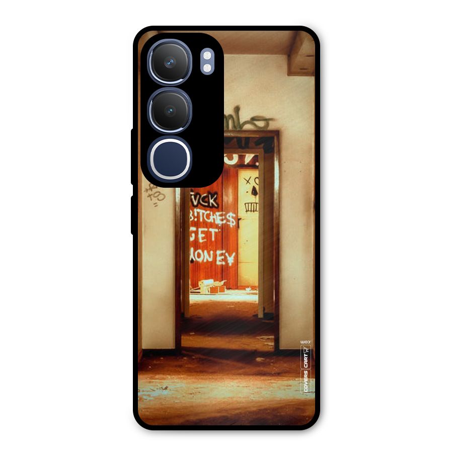 Grafitty Door Metal Back Case for Vivo Y29