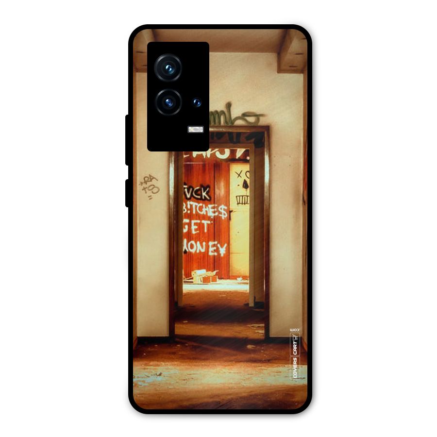 Grafitty Door Metal Back Case for iQOO 9 5G