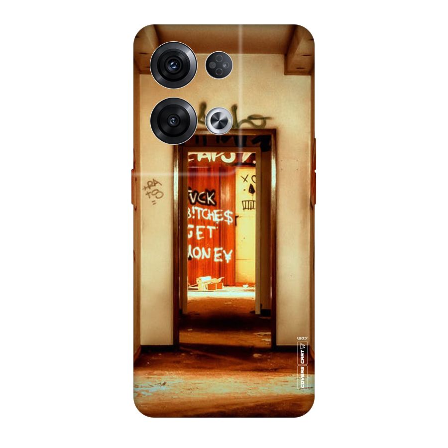 Grafitty Door Original Polycarbonate Back Case for Oppo Reno8 Pro 5G