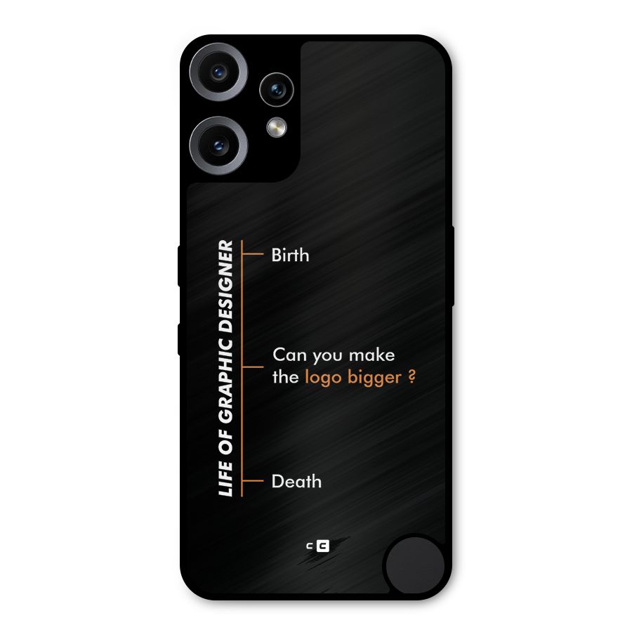 Graphic Designer Life Metal Back Case for Nothing CMF Phone 2 Pro