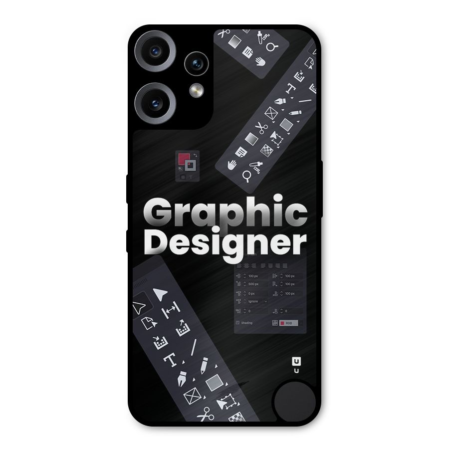 Graphic Designer Tools Metal Back Case for Nothing CMF Phone 2 Pro