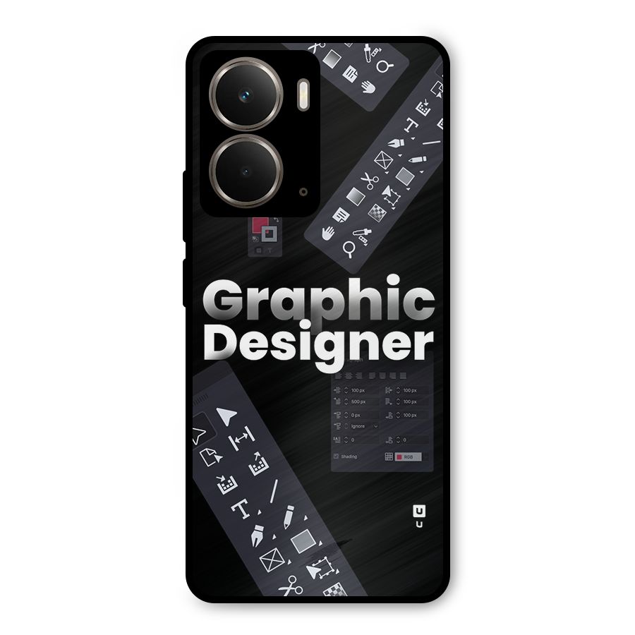 Graphic Designer Tools Metal Back Case for Realme P3