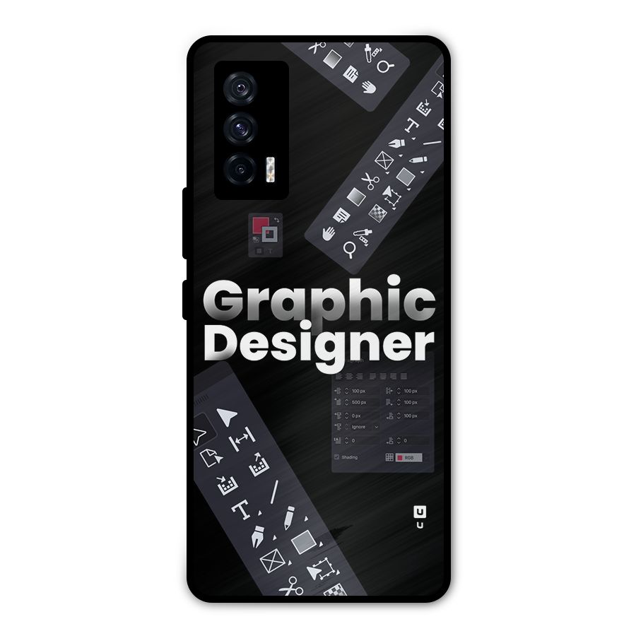 Graphic Designer Tools Metal Back Case for iQOO 7 5G