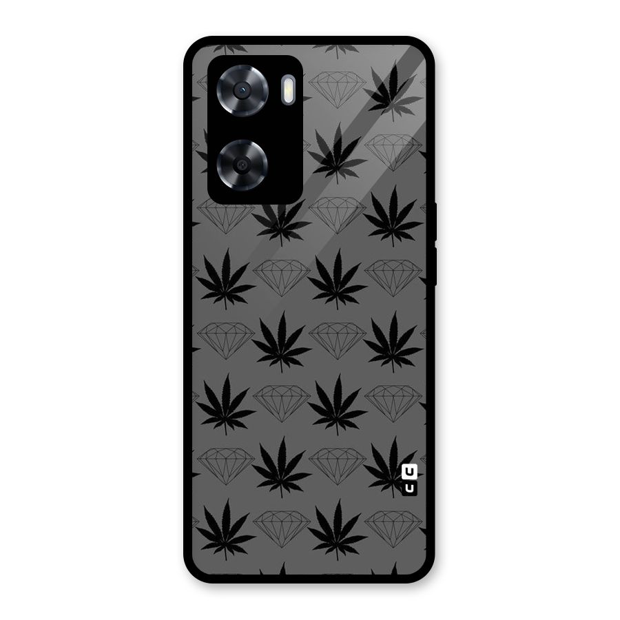 Grass Diamond Glass Back Case for OnePlus Nord N20 SE