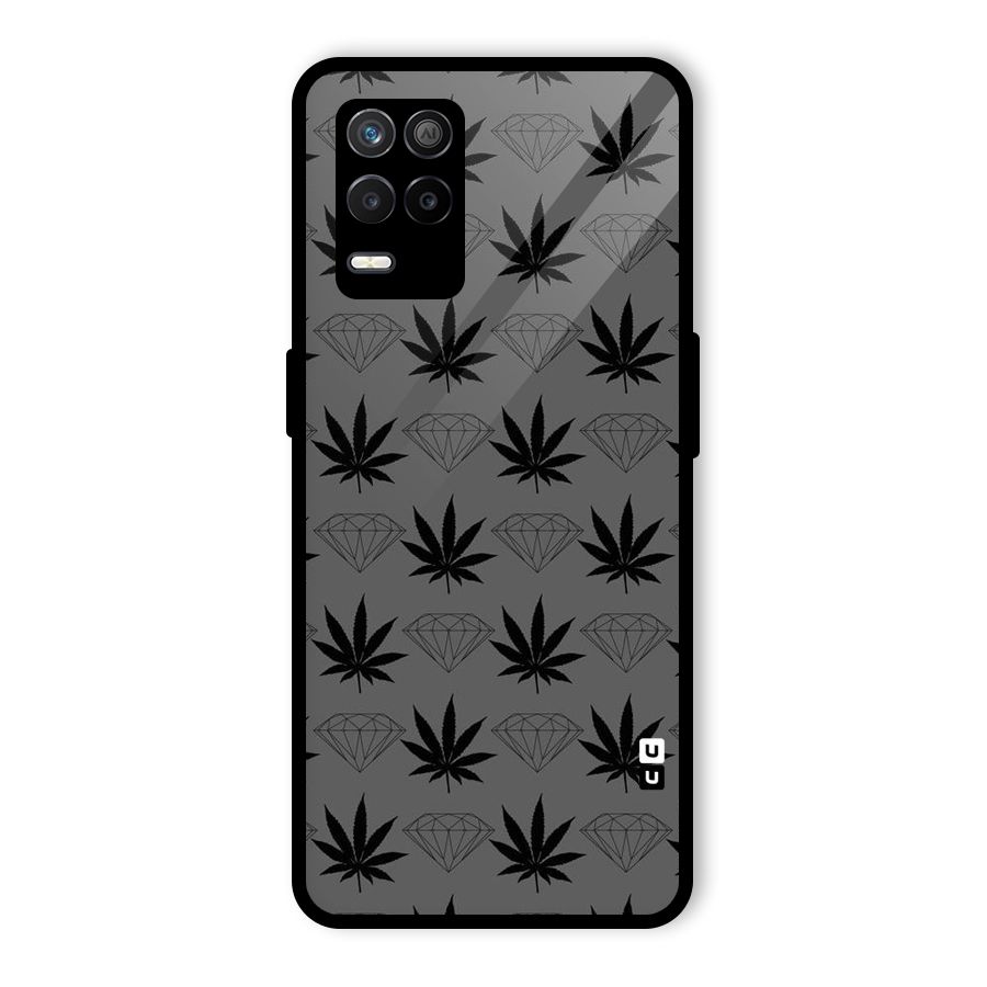 Grass Diamond Glass Back Case for Realme 8s 5G