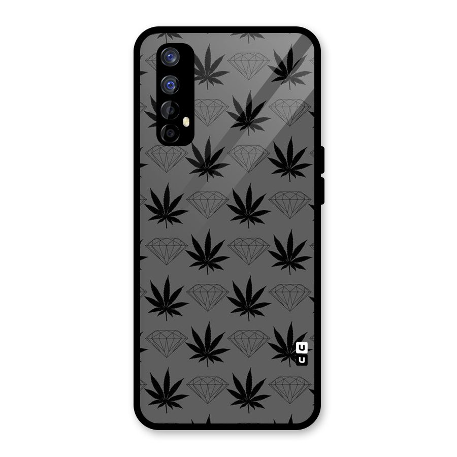 Grass Diamond Glass Back Case for Realme Narzo 20 Pro