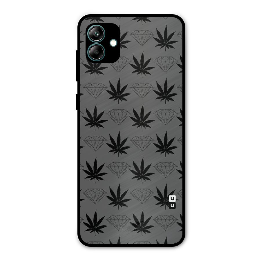 Grass Diamond Metal Back Case for Galaxy A04
