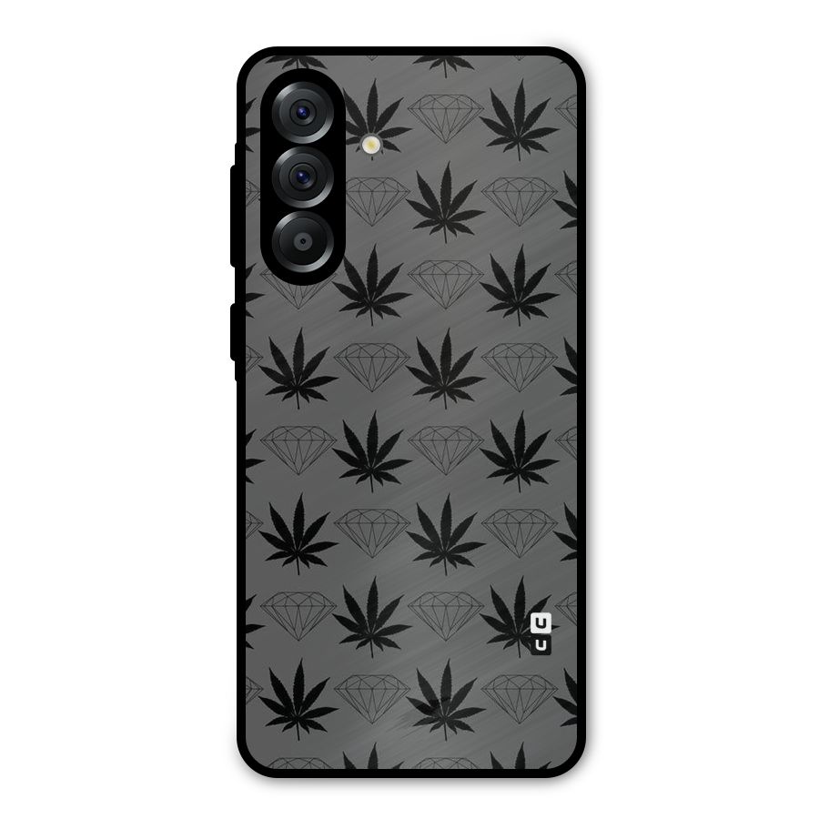 Grass Diamond Metal Back Case for Galaxy A36