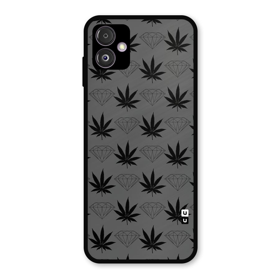Grass Diamond Metal Back Case for Galaxy F14