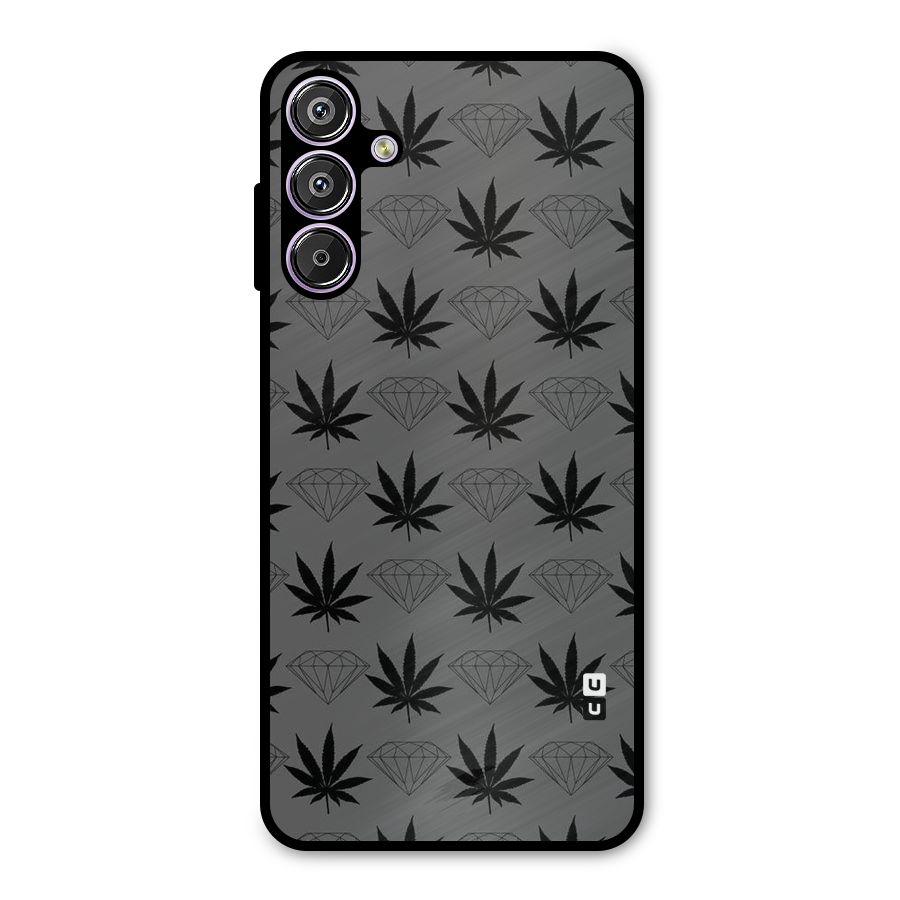 Grass Diamond Metal Back Case for Galaxy F15