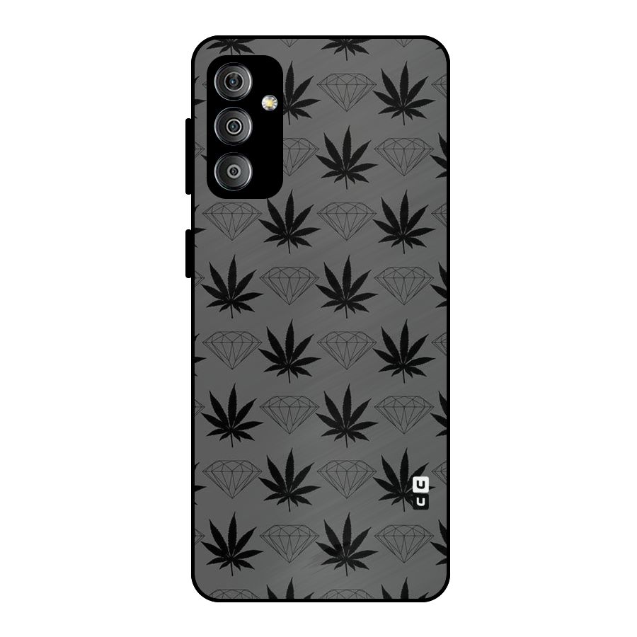 Grass Diamond Metal Back Case for Galaxy F23