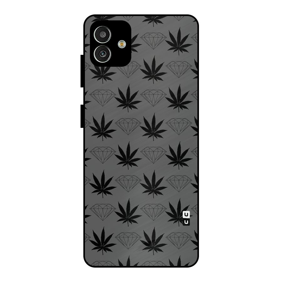 Grass Diamond Metal Back Case for Galaxy M13 5G