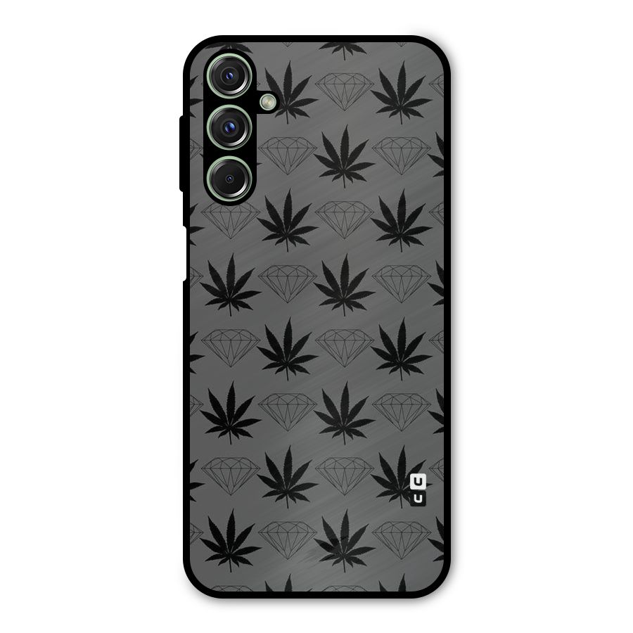 Grass Diamond Metal Back Case for Galaxy M34