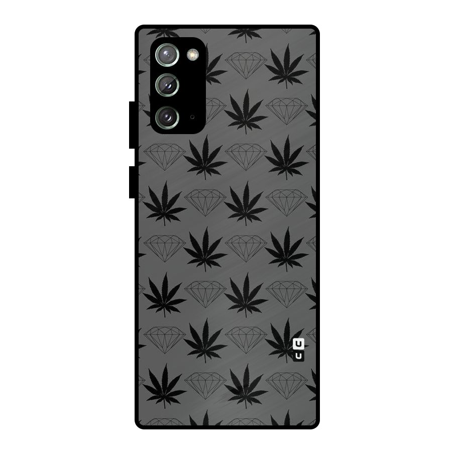 Grass Diamond Metal Back Case for Galaxy Note 20