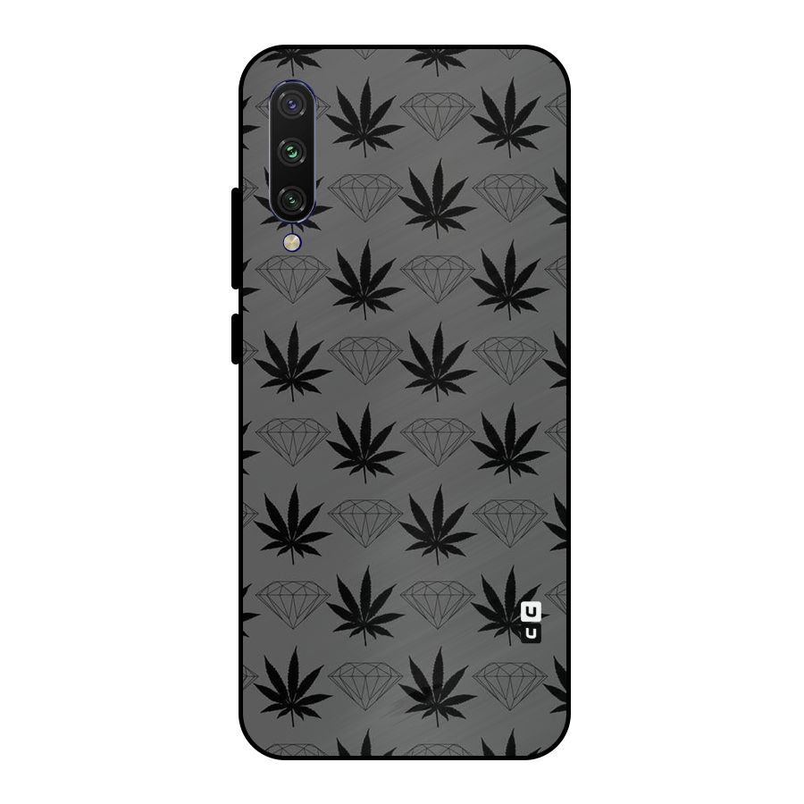 Grass Diamond Metal Back Case for Mi A3