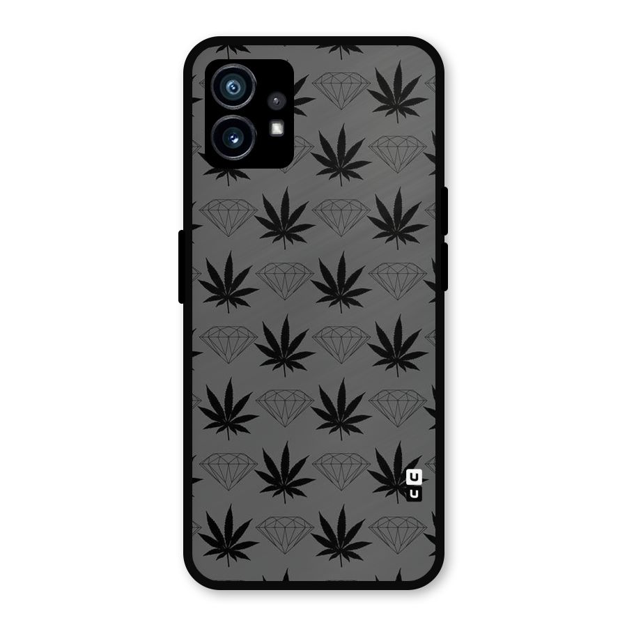 Grass Diamond Metal Back Case for Nothing Phone 1