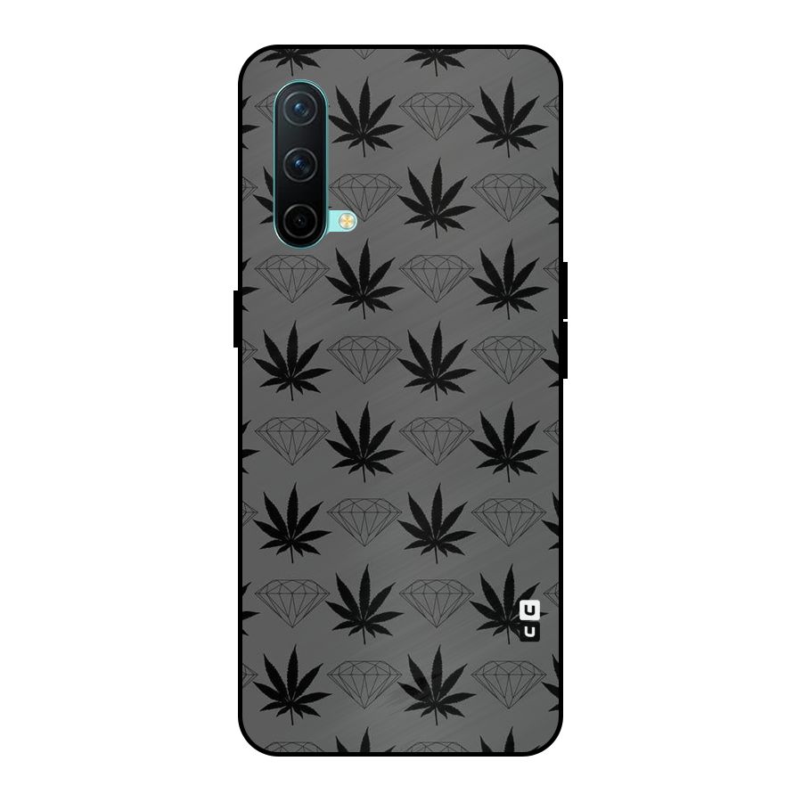 Grass Diamond Metal Back Case for OnePlus Nord CE 5G