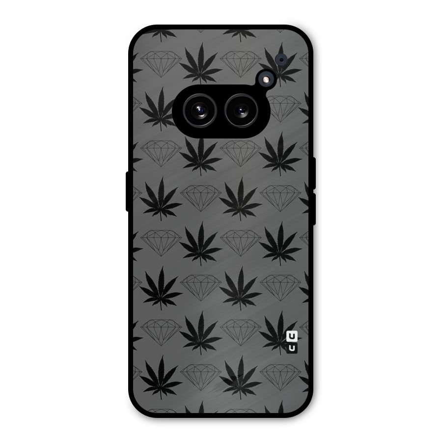 Grass Diamond Metal Back Case for Nothing Phone 2a