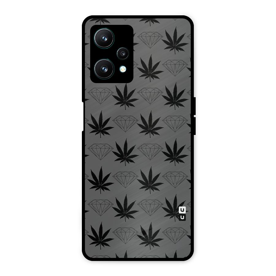 Grass Diamond Metal Back Case for Realme 9 Pro 5G