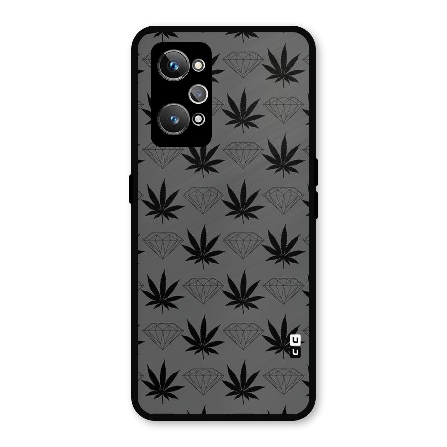 Grass Diamond Metal Back Case for Realme GT Neo2