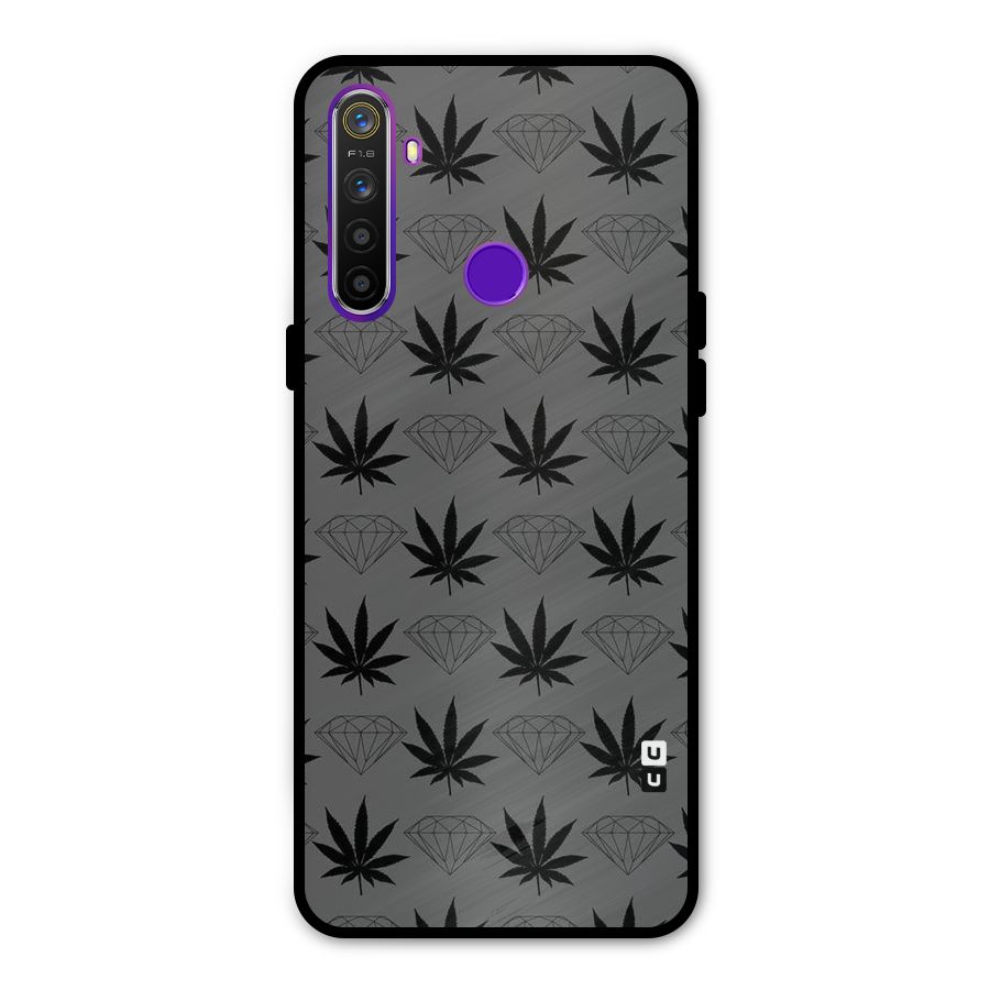 Grass Diamond Metal Back Case for Realme Narzo 10