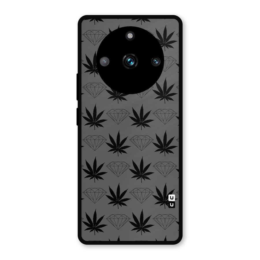 Grass Diamond Metal Back Case for Realme Narzo 60 Pro