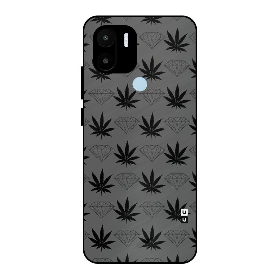 Grass Diamond Metal Back Case for Redmi A1+
