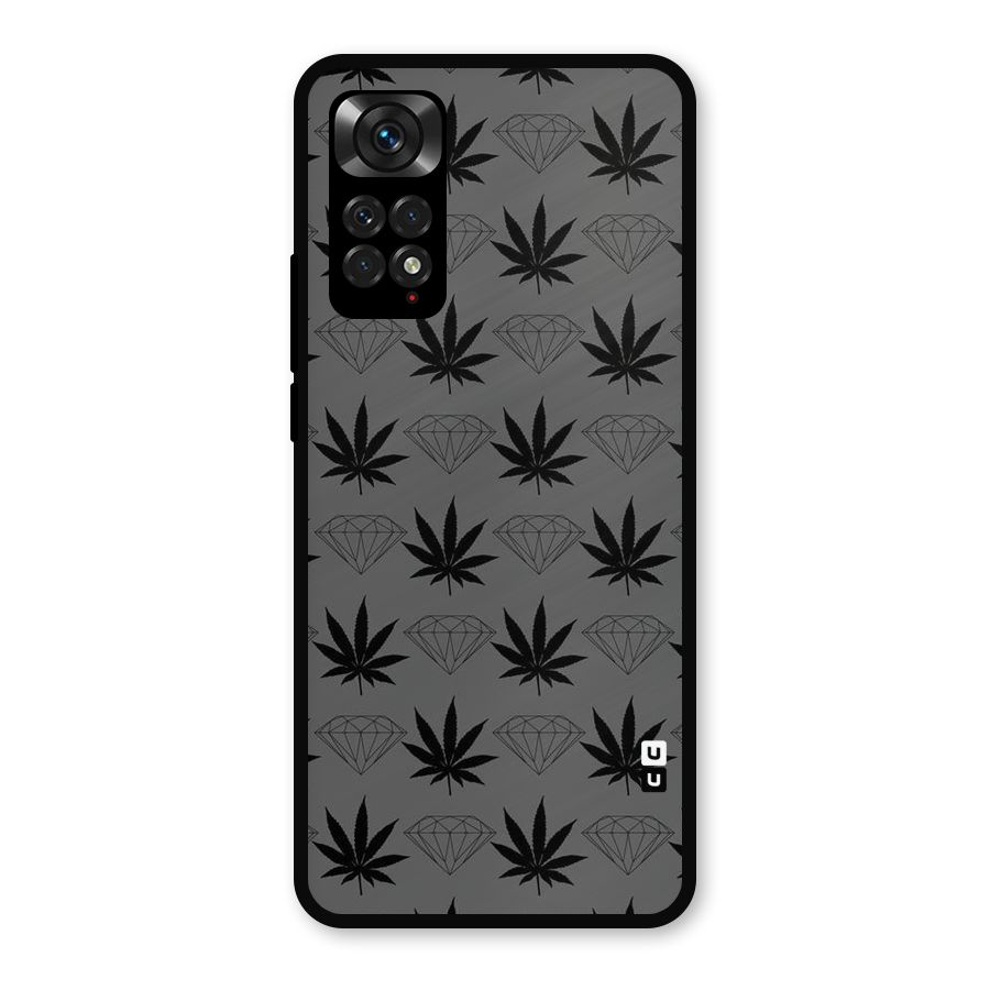 Grass Diamond Metal Back Case for Redmi Note 11s