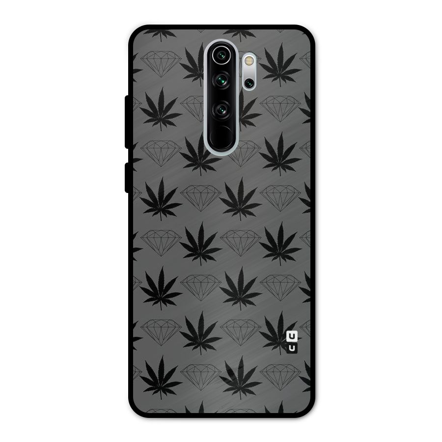 Grass Diamond Metal Back Case for Redmi Note 8 Pro
