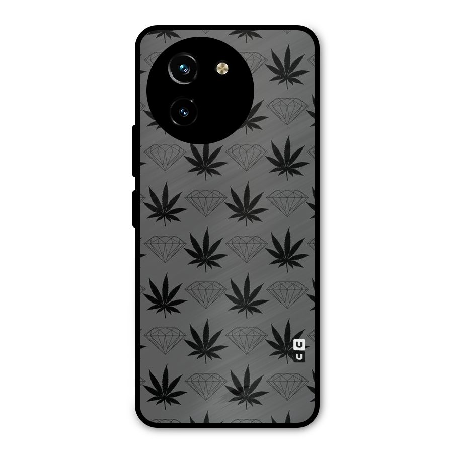 Grass Diamond Metal Back Case for Vivo Y200i