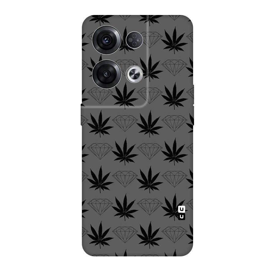 Grass Diamond Original Polycarbonate Back Case for Oppo Reno8 Pro 5G