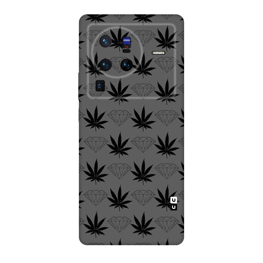 Grass Diamond Original Polycarbonate Back Case for Vivo X80