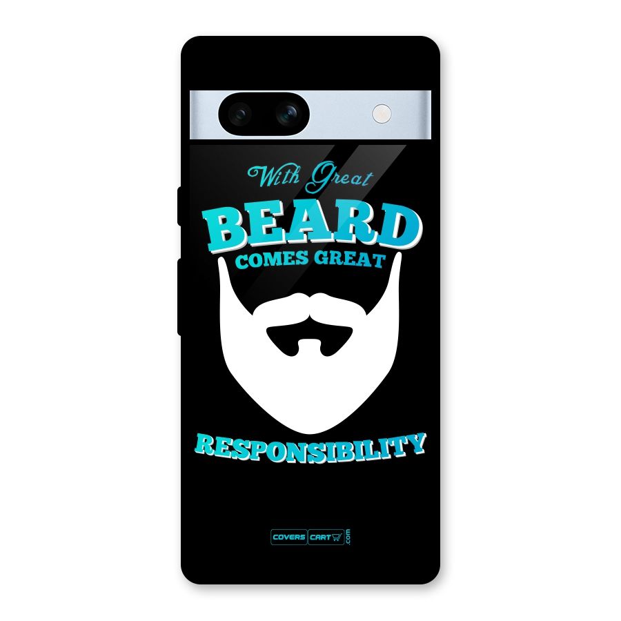 Great Beard Glass Back Case for Google Pixel 7a