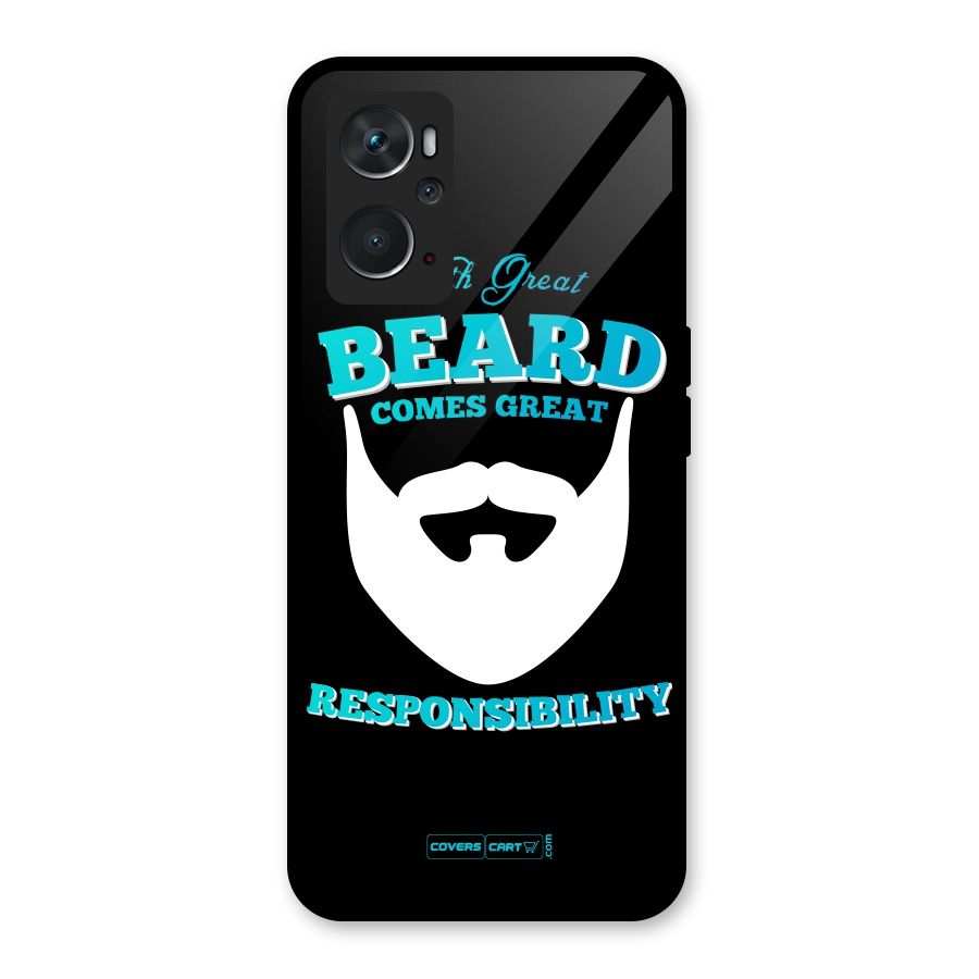 Great Beard Glass Back Case for Oppo K10 4G