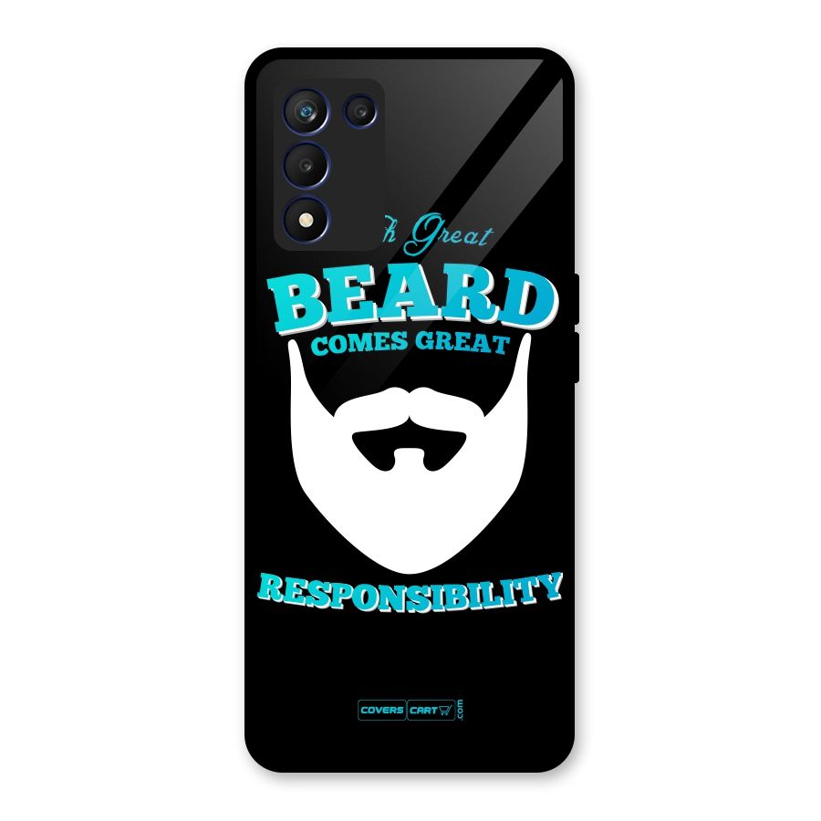 Great Beard Glass Back Case for Realme 9 5G Speed